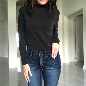 Backless high neck top
